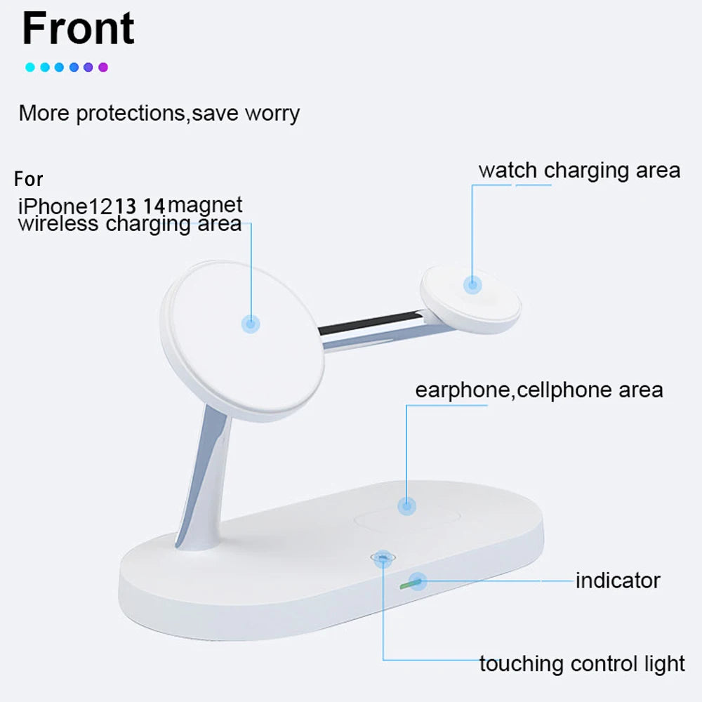 3 in 1 Wireless Charger Stand For iPhone